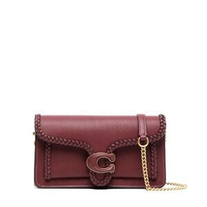 Coach
Tabby logo-plaque clutch bag